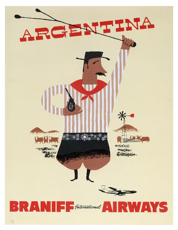 Affiche illustration Argentine