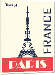 Toiles imprimées Affiche style vintage rétro france Paris