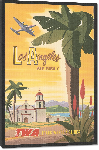 Toiles imprimées Affiche style vintage rétro Los Angeles