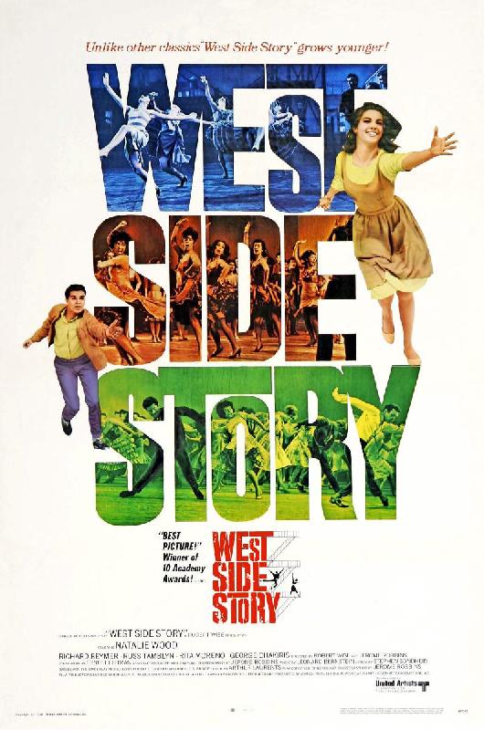 Affiche de la comédie musicale West Side Story