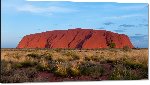 Impression sur aluminium Photo Ayers Rock en Australie