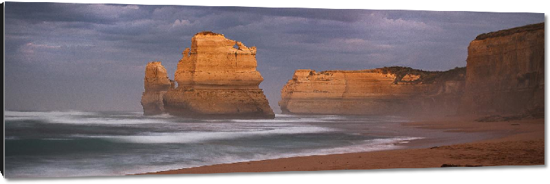 Impression sur aluminium Photo paysage rocher dans l'océan en Australie