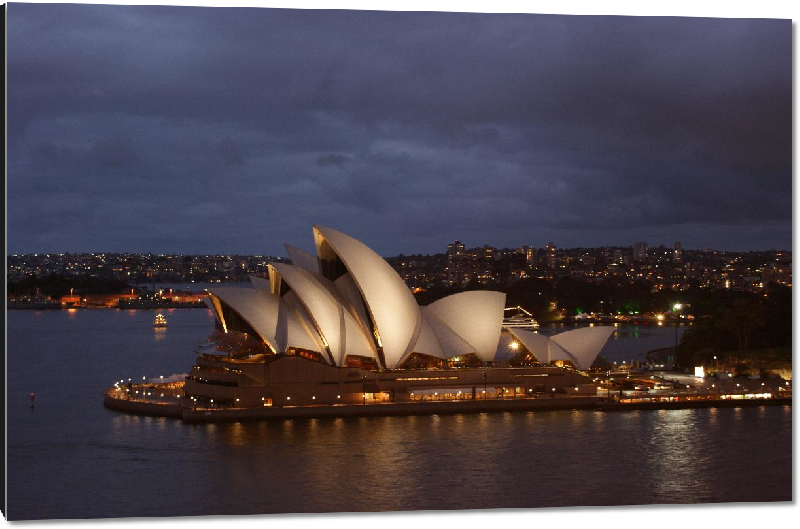 Impression sur aluminium Photo opéra de Sydney en Australie
