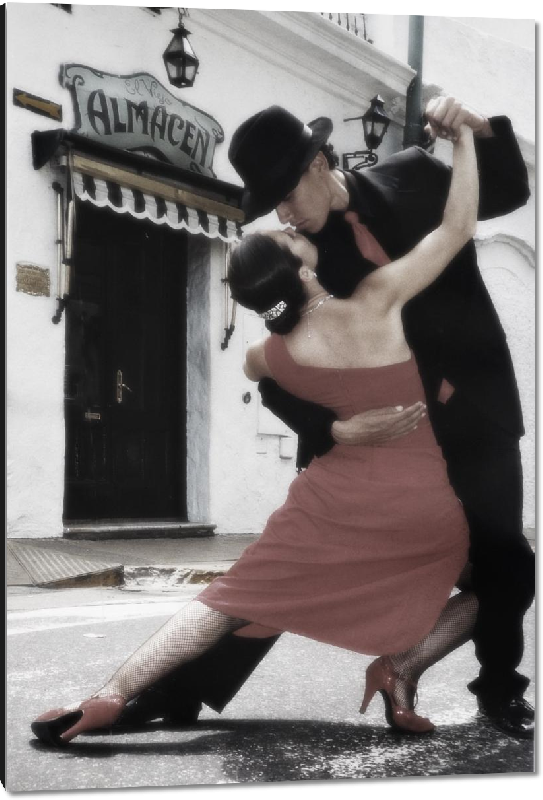 Impression sur aluminium Photo danse couple Tango en Argentine