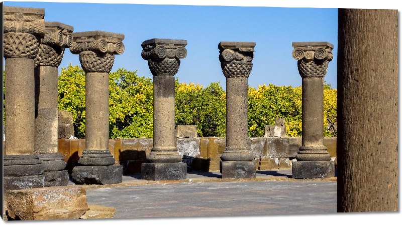 Impression sur aluminium Photo monument archéologique en Arménie