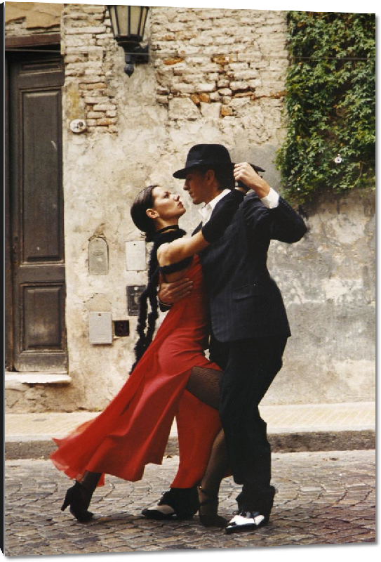Impression sur aluminium Photo danse couple Tango en Argentine