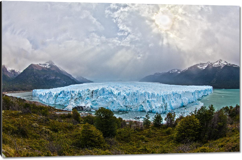 Impression sur aluminium Photo iceberg en Patagonie Argentine