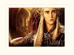 Affiche art print du film Le Hobbit : la Désolation de Smaug