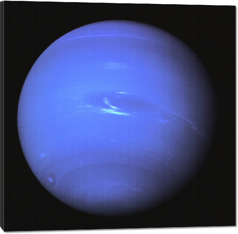 Toiles imprimées Photo espace planète Neptune