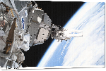 Toiles imprimées Photo sortie spaciale astronaute Nasa