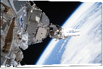 Impression sur aluminium Photo sortie spaciale astronaute Nasa