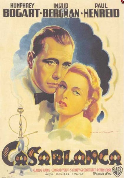 Affiches du film Casablanca (Italian version) 