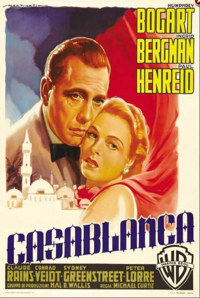 Poster du film Casablanca (Italian version) 