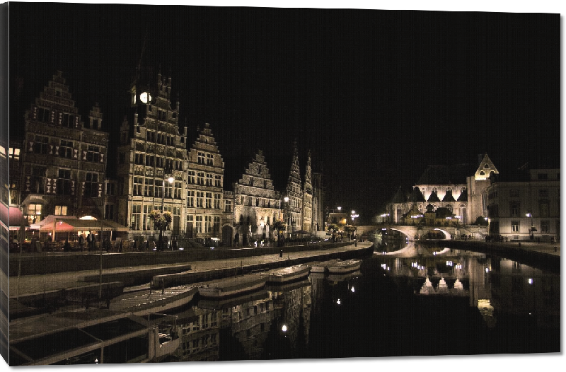 Toiles imprimées Photo Belgique de nuit
