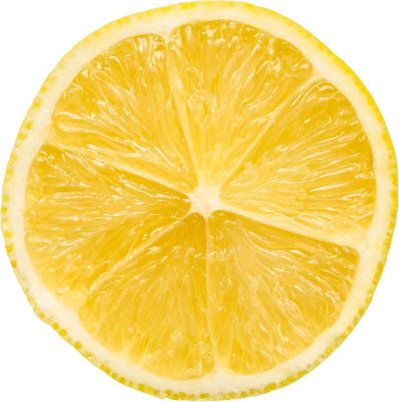 Photo coupe citron jaune