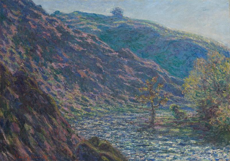 Reproduction art La petite rivière creuse de Claude Monet