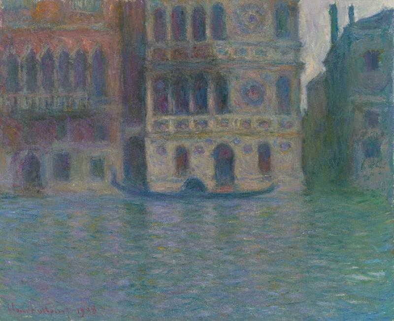 Reproduction art de la peinture Venise, Palazzo Datio de CLaude Monet
