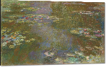 Impression sur aluminium Reproduction art Le Bassin aux nymphéas de Claude Monet