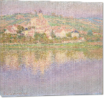 Toiles imprimées Reproduction art Vétheuil de Claude Monet