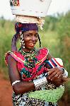 photo femme d'une tribu au  Benin