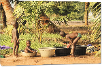 Toiles imprimées  photo enfant au Benin