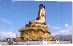 Toiles imprimées photo monument traditionnel au Bhoutan 