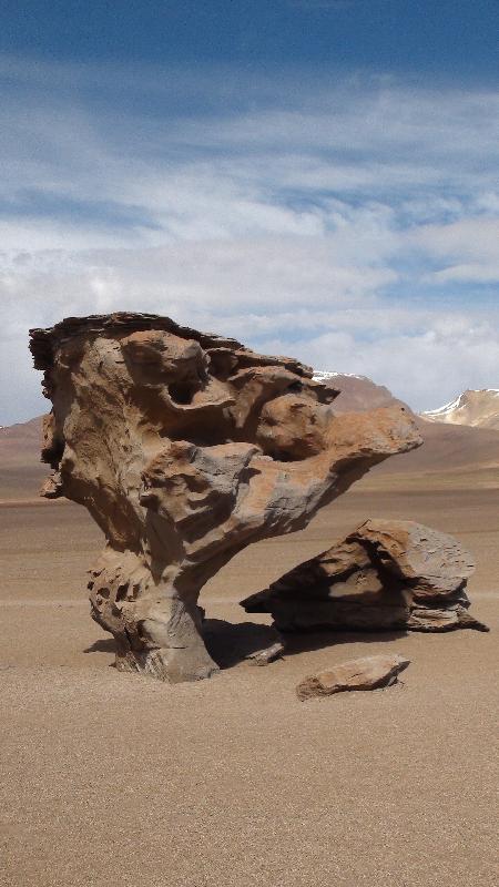 photo en désert bolivie