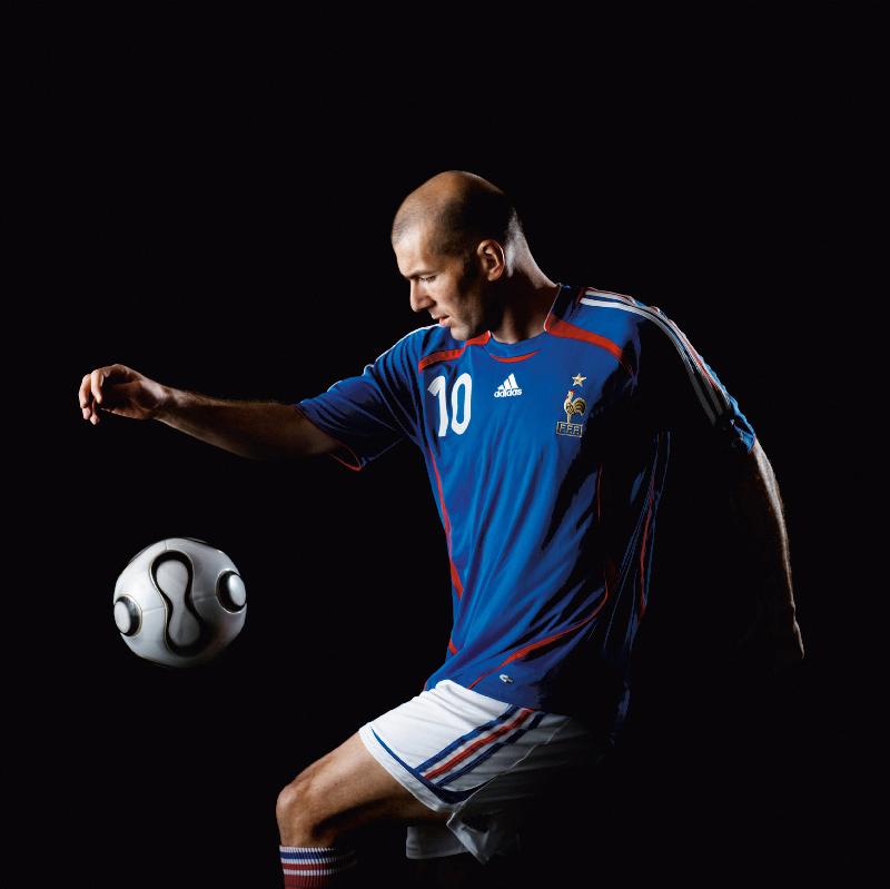 Poster du footballeur Zinedine Zidane