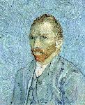 Reproduction d'un autoportrait de Van Gogh 