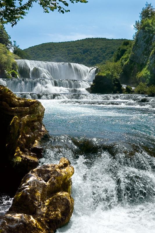 photo d'une cascade en bosnie