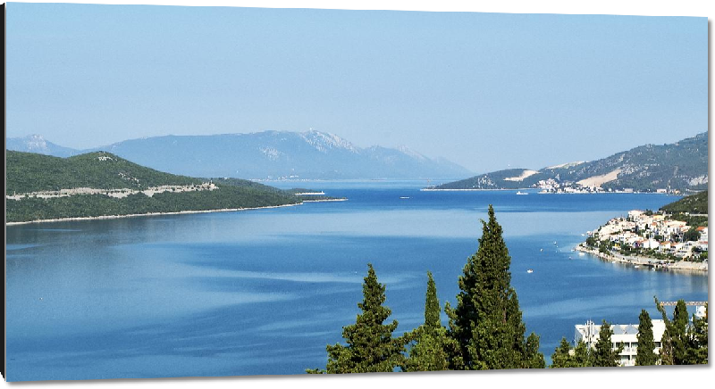 Impression sur aluminium photo lac en Bosnie 