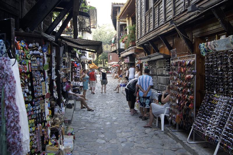 photo rue commerciale en Bulgarie 