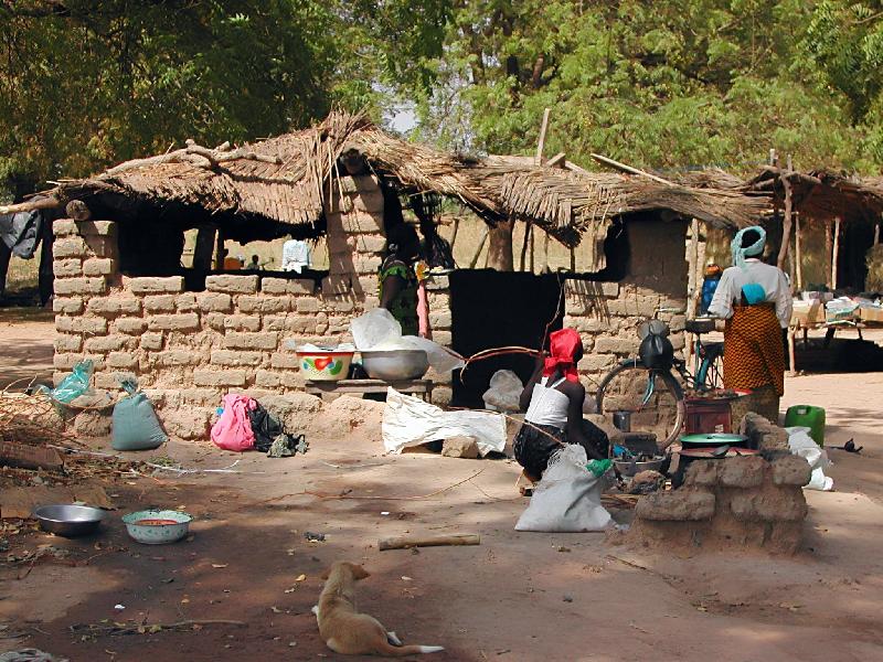 photo maison village du Burkina faso