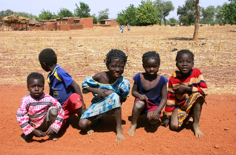 photo enfants du Burkina faso