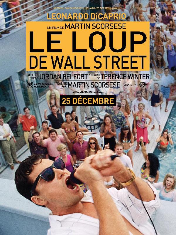Affiche du film Le Loup de Wall Street
