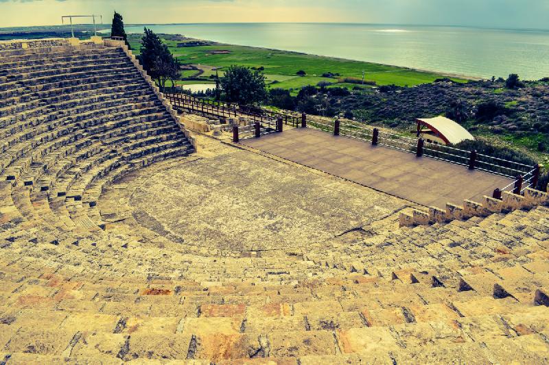 photo ruine emphi thêatre chypre 