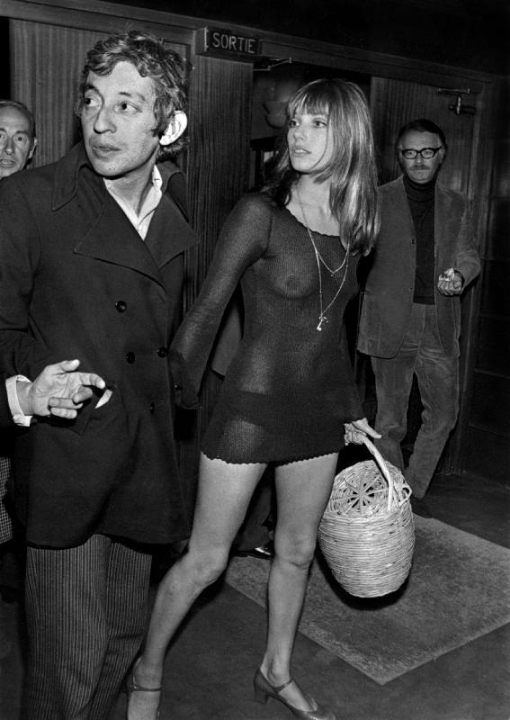 Affiche du couple Jane Birkin et Serge Gainsbourg