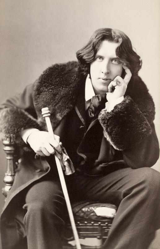 Poster de l'écrivain Oscar Wilde 