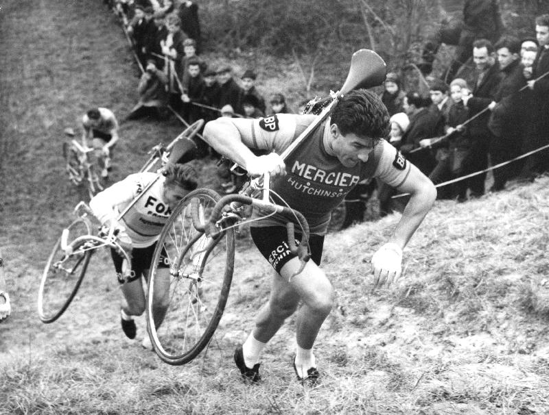 Photo poster de Raymond Poulidor et Jacques Anquetil