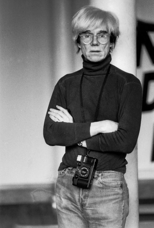Image d'Andy Warhol à Londres 