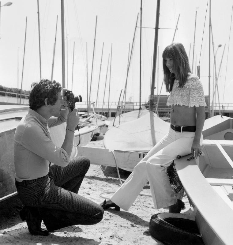 Photo de Serge Gainsbourg et Jane Birkin 