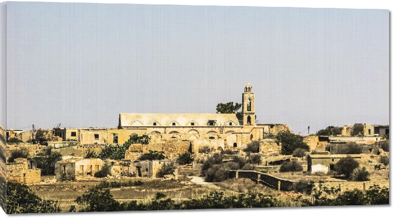 Toiles imprimées photo paysage chypre 