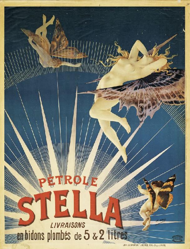 Reproduction affiche Pétrole Stella 