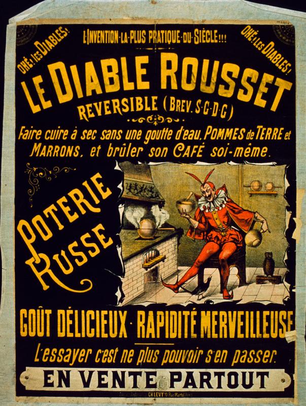 Affiche vintage Le Diable Rousset 
