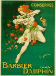 Poster vintage Barbier Dauphin conserves