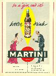 Affiche vintage Apéritif Martini