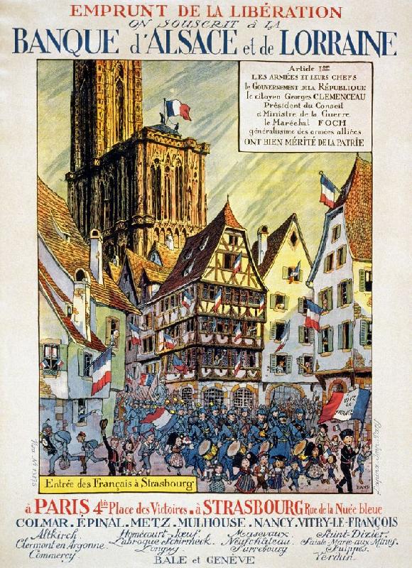 affiche publicitaire ancienne Subscribe to Banque d'Alsace et de Lorraine