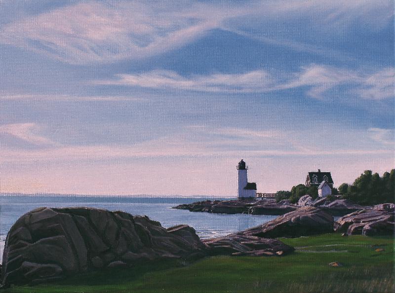 Squam Light Evening, 2014