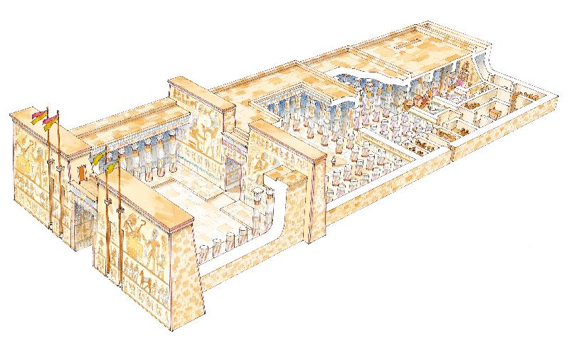  Temple égyptien