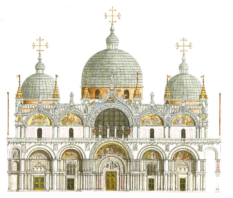 Basilique Saint-Marc. Venise, Italie